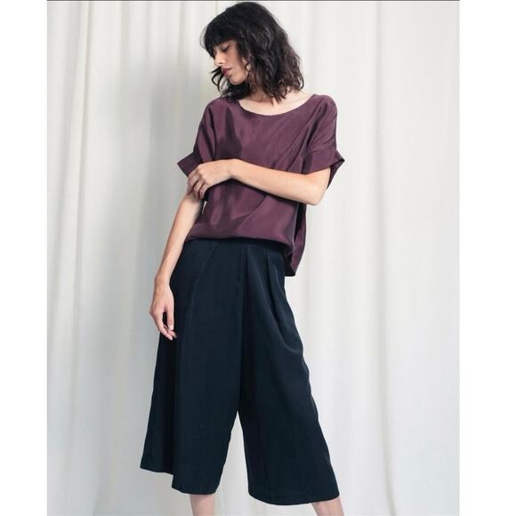 Natalie Busby Wide Leg Crop Pants NWT - Picture 4 of 9
